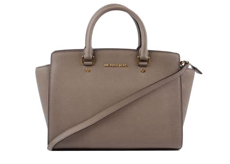 selma michael kors dark dune et truffe|michael michael kors selma medium tz satchel dark dune.